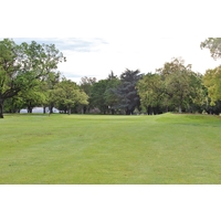 No. 7 on the 18-hole course at Bing Maloney Golf Complex is one of the tougher par 4s.